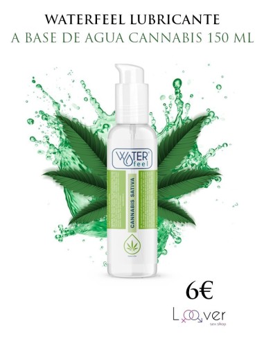 WATERFEEL - LUBRICANTE CANNABIS 150 ML