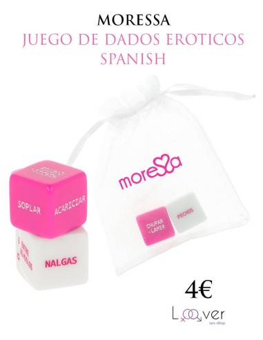 MORESSA - JUEGO DE DADOS EROTICOS SPANISH