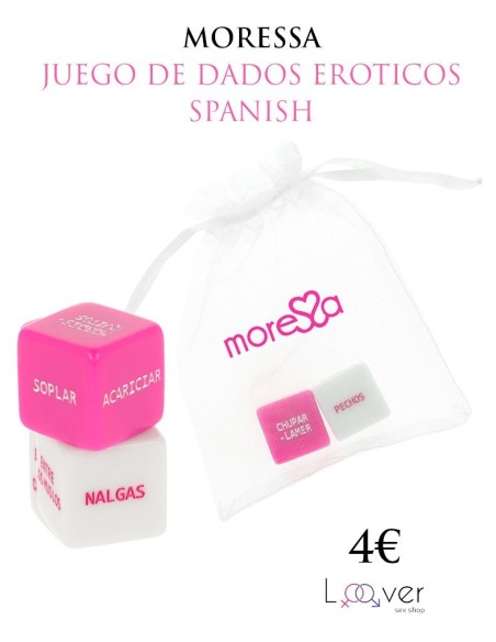 MORESSA - JUEGO DE DADOS EROTICOS SPANISH