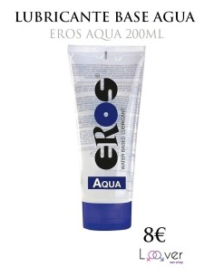 EROS AQUA LUBRICANTE BASE AGUA 200ML