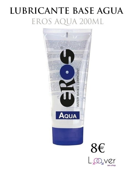 EROS AQUA LUBRICANTE BASE AGUA 200ML