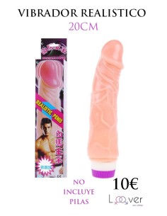 VIBRADOR REALISTICO 20CM