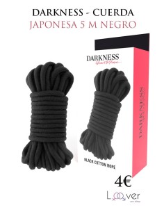 DARKNESS - CUERDA JAPONESA 5 M NEGRO