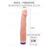 BAILE - VIBRADOR REALÍSTICO NATURAL 22 CM