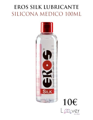 EROS - SILK LUBRICANTE SILICONA MEDICO 100 ML