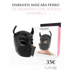 DARKNESS - MÁSCARA PERRO DE...