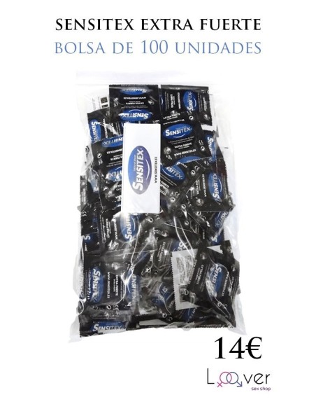 SENSITEX EXTRAFUERTE BOLSA DE 100 UNIDADES