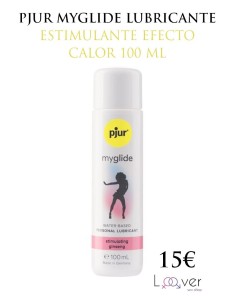 PJUR - MYGLIDE LUBRICANTE ESTIMULANTE EFECTO CALOR 100 ML