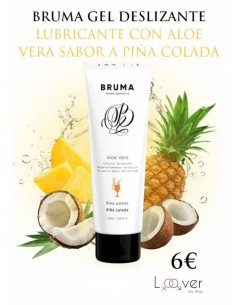 BRUMA - GEL DESLIZANTE CON ALOE VERA SABOR A PIÑA COLADA 100 ML