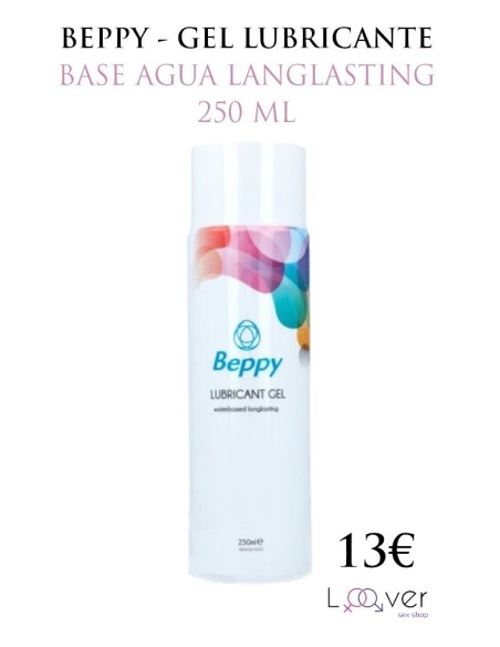 BEPPY - GEL LUBRICANTE BASE AGUA LANGLASTING 250 ML