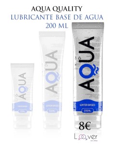 AQUA QUALITY - LUBRICANTE BASE DE AGUA 200 ML