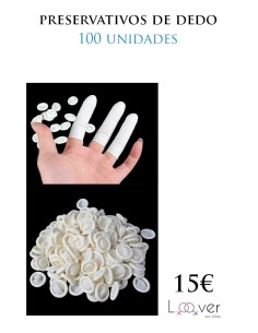 100 PRESERVATIVOS DE DEDO