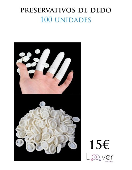 100 PRESERVATIVOS DE DEDO