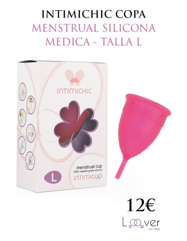 INTIMICHIC - COPA MENSTRUAL SILICONA MEDICA - TALLA L