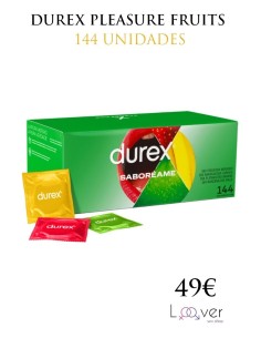 DUREX PLEASURE FRUITS 144 UNIDADES