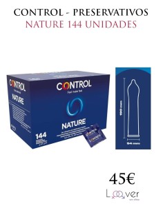 PRESERVATIVOS CONTROL NATURE 144 UNIDADES