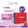 COMBO UNILATEX 1 CAJA FRESA CON LUBRICANTE AQUA DE 50ML