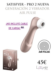 SATISFYER - PRO 2 NUEVA GENERACIÓN 2 VIBRADOR AIR PULSE