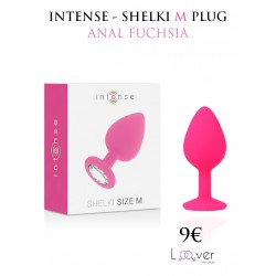 INTENSE - SHELKI M PLUG ANAL FUCHSIA