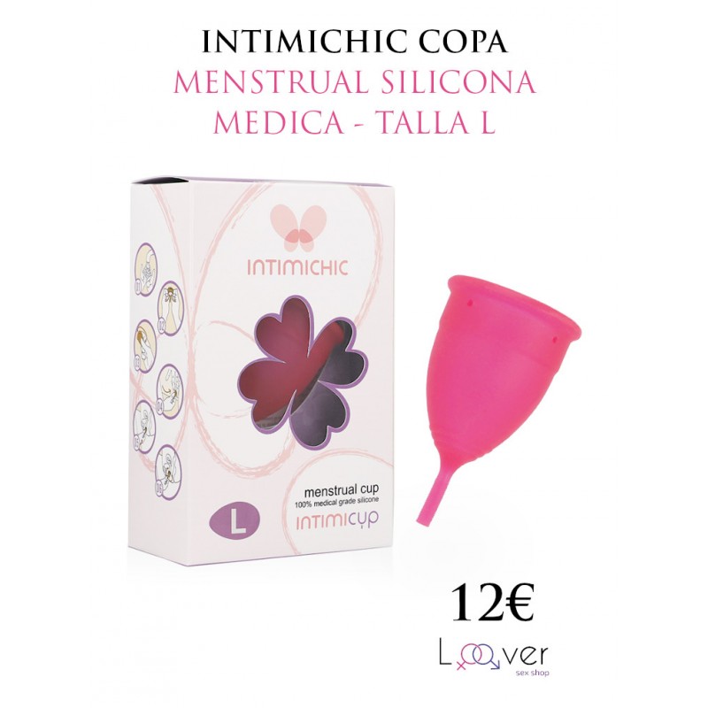 INTIMICHIC - COPA MENSTRUAL SILICONA MEDICA - TALLA L