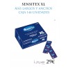 SENSITEX XL MÁS LARGOS Y ANCHOS CAJA 144 UNIDADES