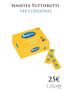 Sensitex Tuttifrutti 144 Condones