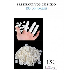 100 PRESERVATIVOS DE DEDO