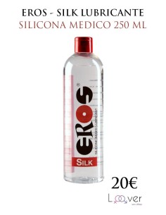 EROS - SILK LUBRICANTE SILICONA MEDICO 250 ML
