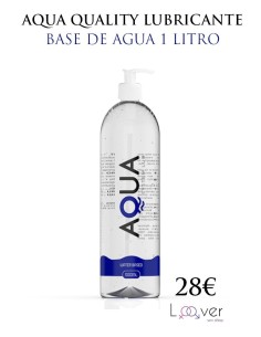 AQUA QUALITY - LUBRICANTE BASE DE AGUA 1 LITRO
