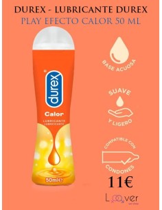 DUREX - LUBRICANTE DUREX PLAY EFECTO CALOR 50 ML