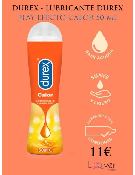 DUREX - LUBRICANTE DUREX PLAY EFECTO CALOR 50 ML