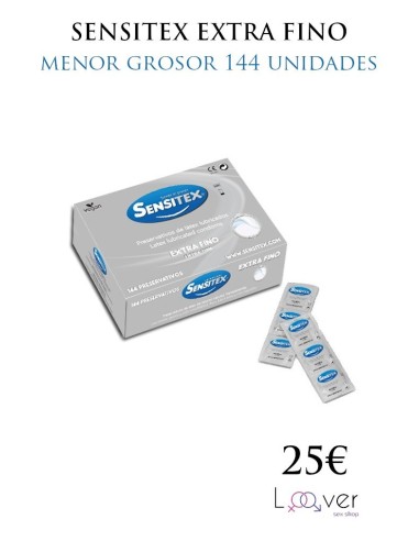 SENSITEX EXTRA FINO 144UDS