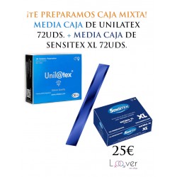 MEDIA CAJA SENSITEX AZUL...